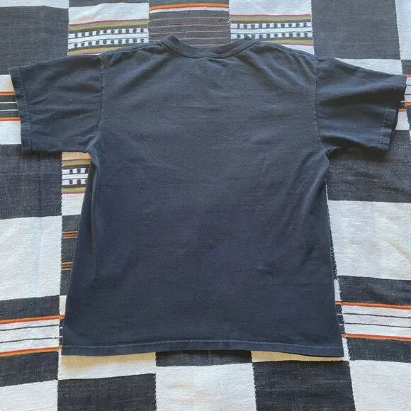 Y2K Smashing Pumpkins Zeitgeist Flag Band Tee Shirt. S/M. Unisex. Preowned. - Picture 12 of 12